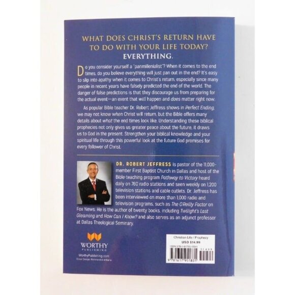 Perfect Ending by Dr Robert Jeffress Pathway to Victory Trade PB - Picture 2 of 4